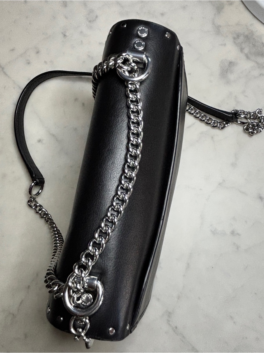 Coach Klare Crossbody In Signature Canvas With Rivets - Picture 8 of 16